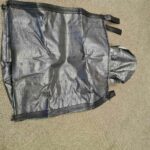 Grey bag on ground